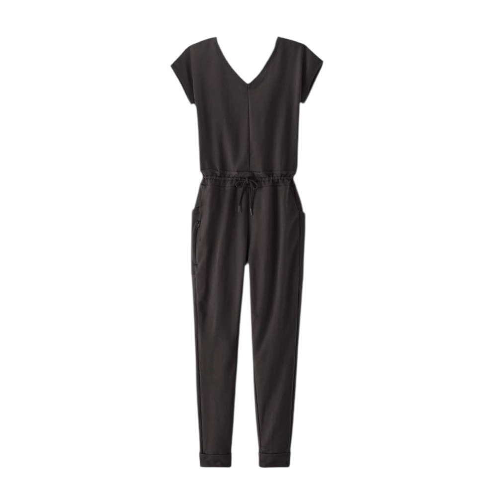 Patagonia Roaming Jumpsuit Short Sleeve Women XS‎ Black